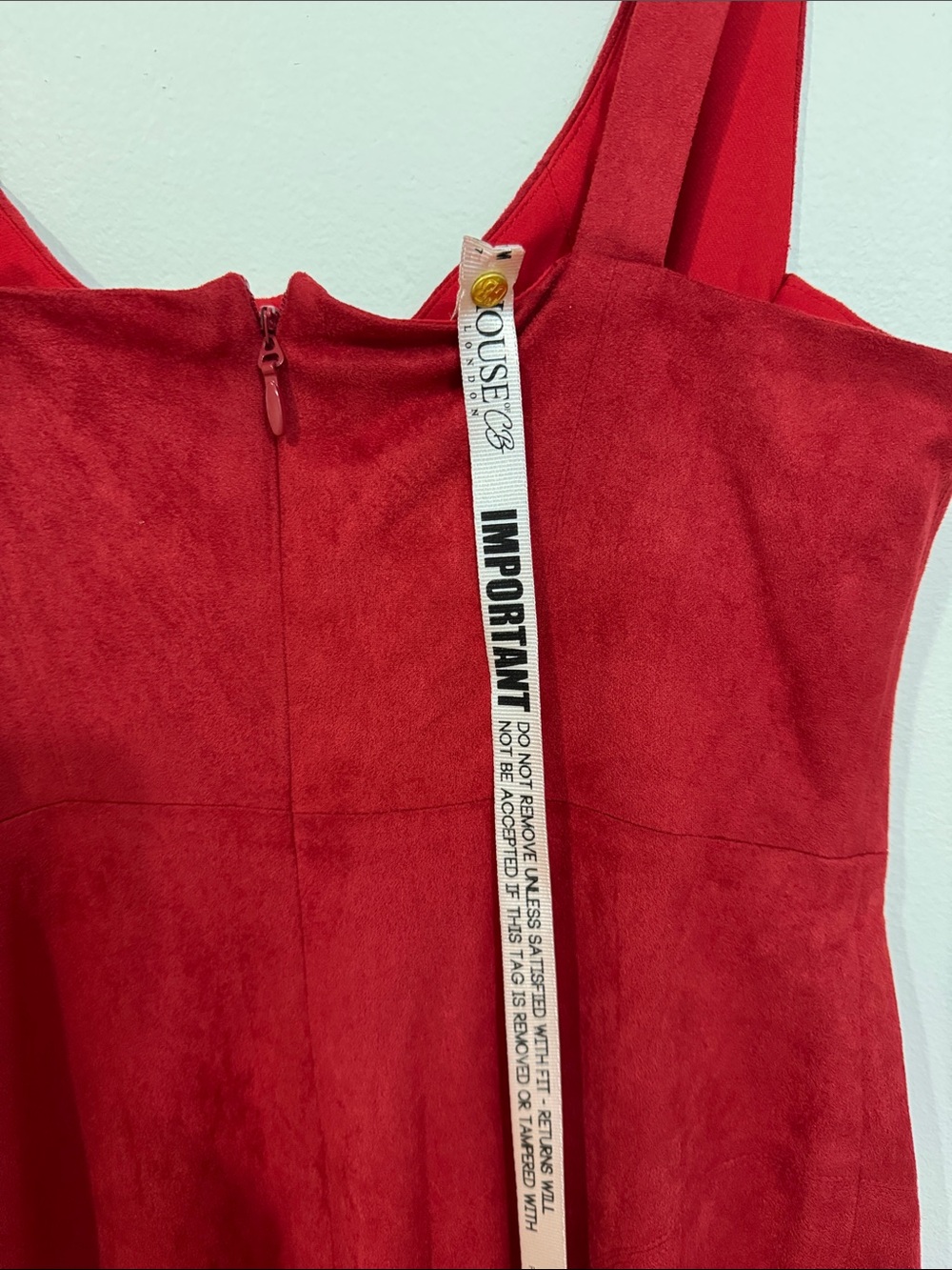 House of CB Red Mini Dress - Picture 7 of 8